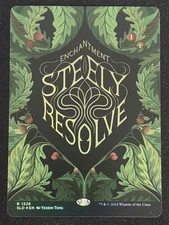 1x MTG Steely Resolve (Foil) - Secret Lair Drop Series (SLD) #1326 - Magic