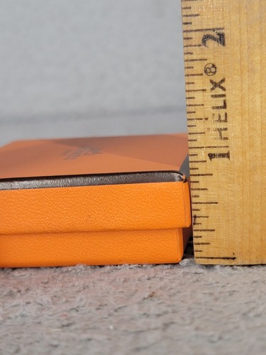 Scatola regalo vuota Hermes gioielli 2,25"x2,25" piccola quadrata - Foto 5 di 13
