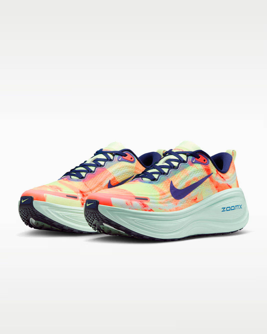 Nike Vomero Plus Men's Shoes in Barely Volt/Hot Lava image 2