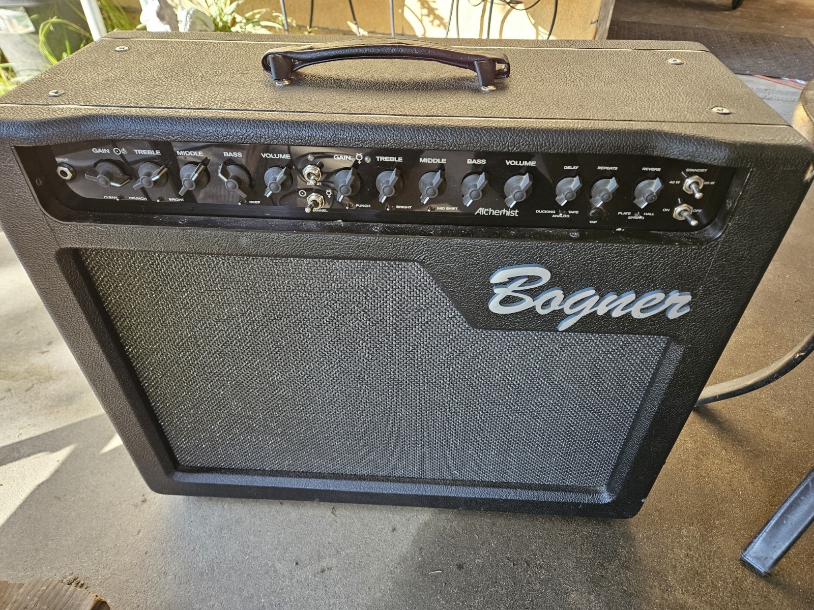 Bogner Alchemist Combo Guitar Amplifier Hybrid 40W 2-Channel Electric Guitar