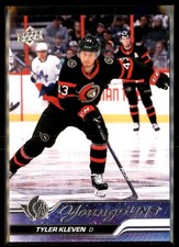 2023-24 Upper Deck Series 1 Young Guns Tyler Kleven #235 Ottawa Senators Rookie
