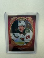 2020-21 Upper Deck Stature - Ryan Suter #18 Portrait Variant Red /25