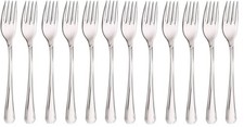 Pintinox America, set 12 forchette tavola, in acciaio inox