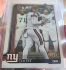 2025 Topps Chrome Jaxson Dart White Rookie Variation #6/30 Jersey & Color Match