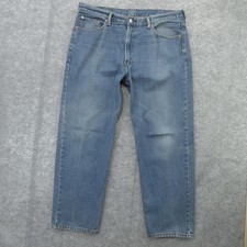 Levis 550 Jeans Mens 40x30 Blue Relaxed Fit Tapered Leg Denim Classic Casual