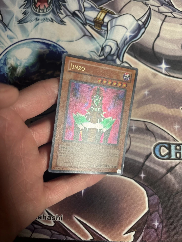 (YVH) Yugioh! LP Jinzo - DB1-EN067 - Ultra Rare - LP - Image 4 of 4