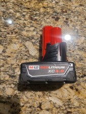 Milwaukee M12 12-Volt XC 4.0 AH Red Lithium Battery