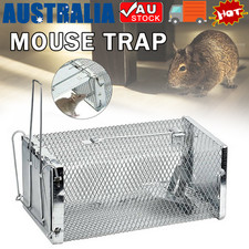 Humane Rat Trap Cage Live Animal Catch Pest Rodent Mice Mouse Bait Control Box