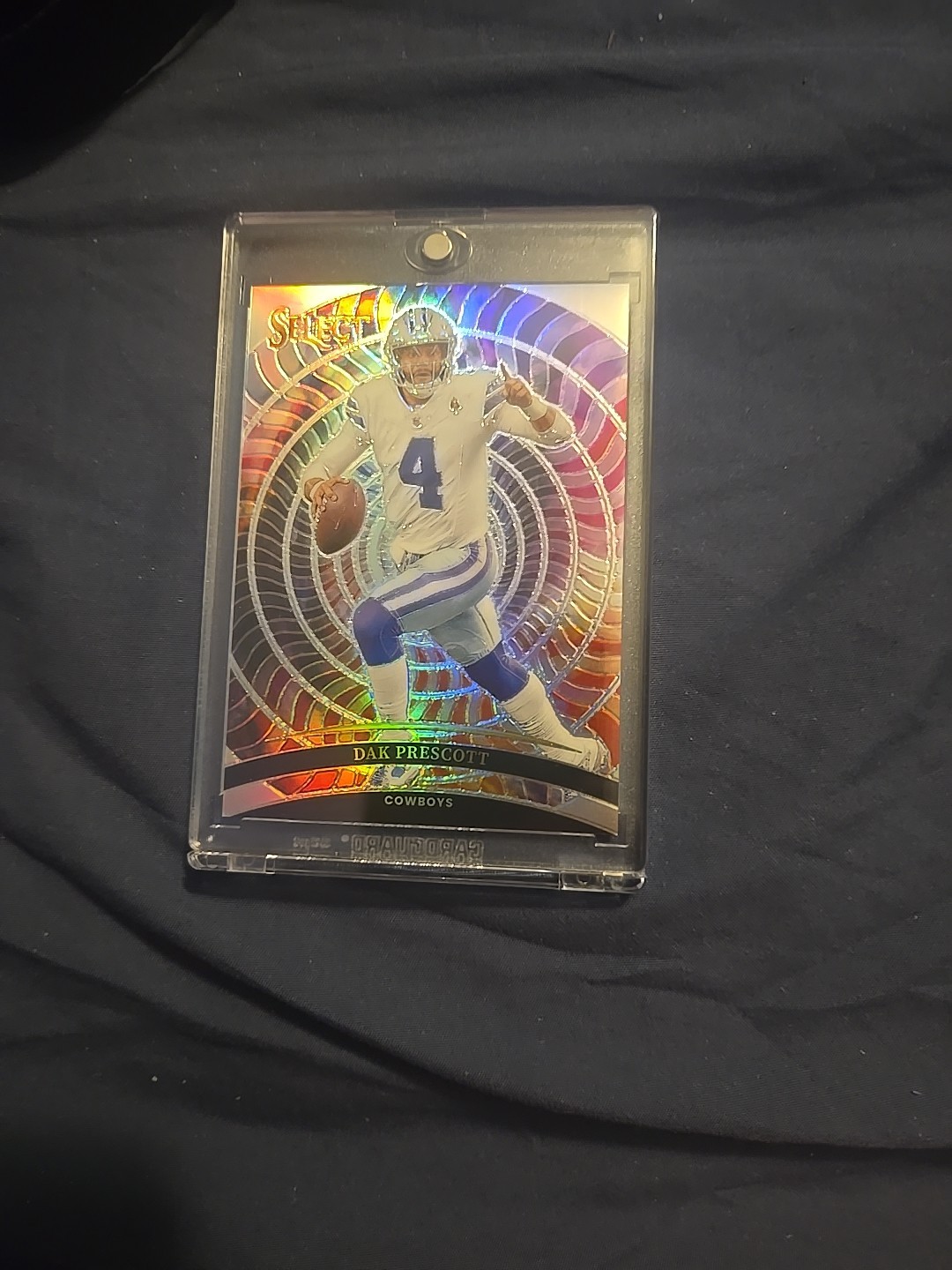 2024 Select Football Dak Prescott Color Wheel Case Hit SSP Cowboys