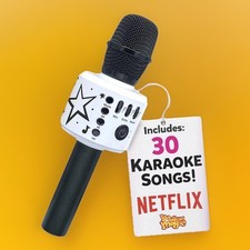 Motown Magic Mic Bluetooth Karaoke Microphone Includes 30 Famous Songs
