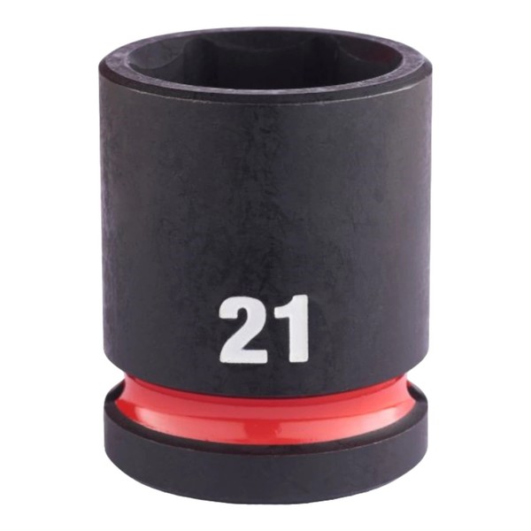 "Milwaukee Schlagnuss 21 Mm 1/2\" F Schlagschrauber Sechskant Stecknuss Kraftnuss"-image