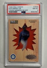 1996 UD Collector's Choice - Crash Winners Silver Ken Griffey Jr. #CR26 PSA 8