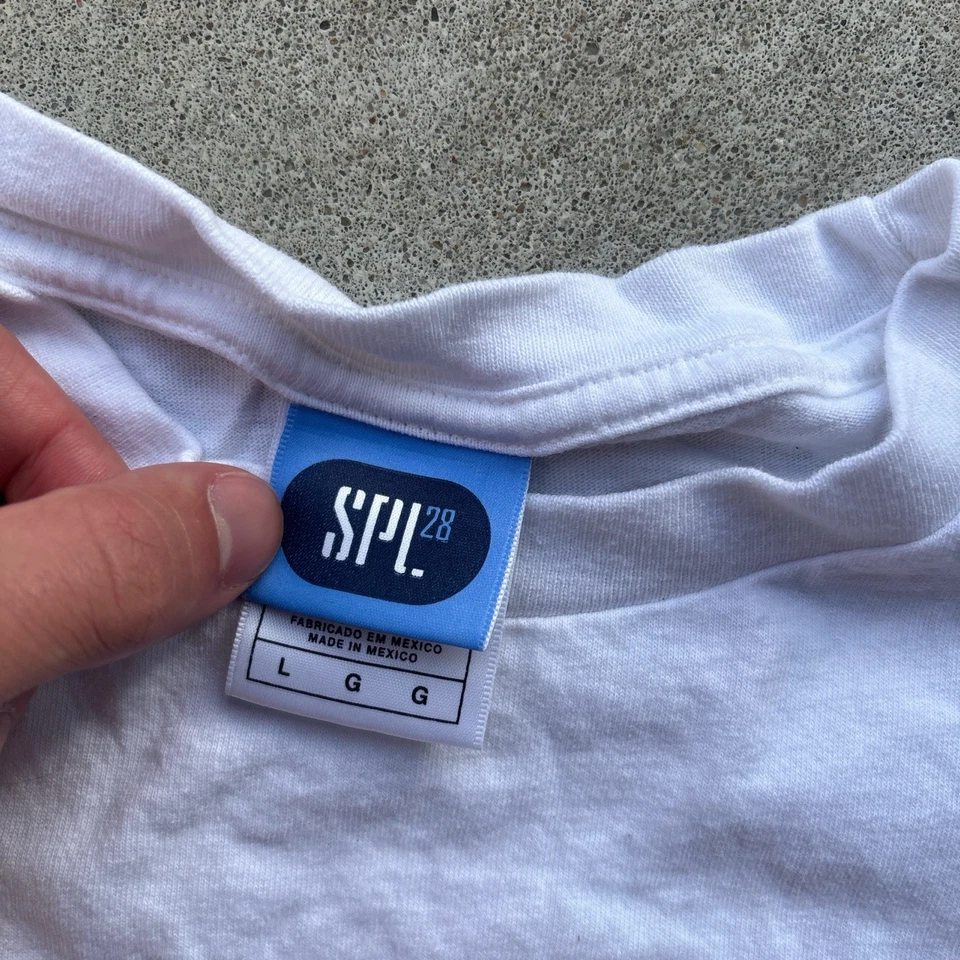 St Louis Rams 2000 Super Bowl Champions T 恤白色成人大号男式 — 第 3/3 张图片