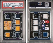 2022 Game Used Kobe Bryant #/7 Silver Pattern 12 Players Spectrum Lakers 76ers