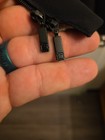 Lafayette 148 signature black polyester zip blazer with piping Size 8 — photo 3