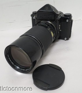 VINTAGE ASAHI PENTAX 6X7 CAMERA #4131505 w/ TAKUMAR/ 6X7 1:4/ 300 LENS #8474068