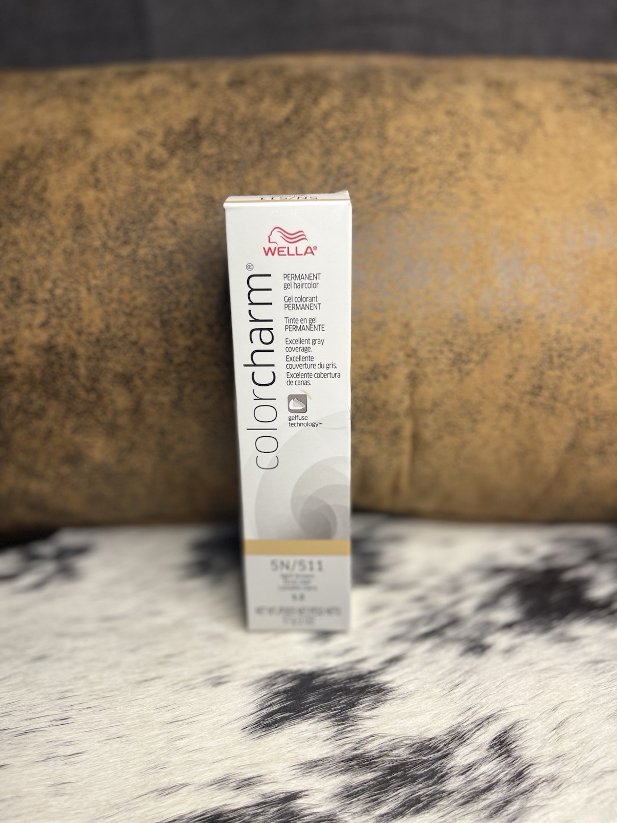Charm Permanent Gel Hair Color! Shade 5n/511- Light Brown