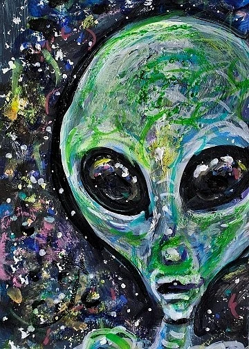 alien painting products for sale | eBay