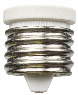 E39 to E26 Adapter 10 Pack UL Listed Mogul to Medium Base 8404M