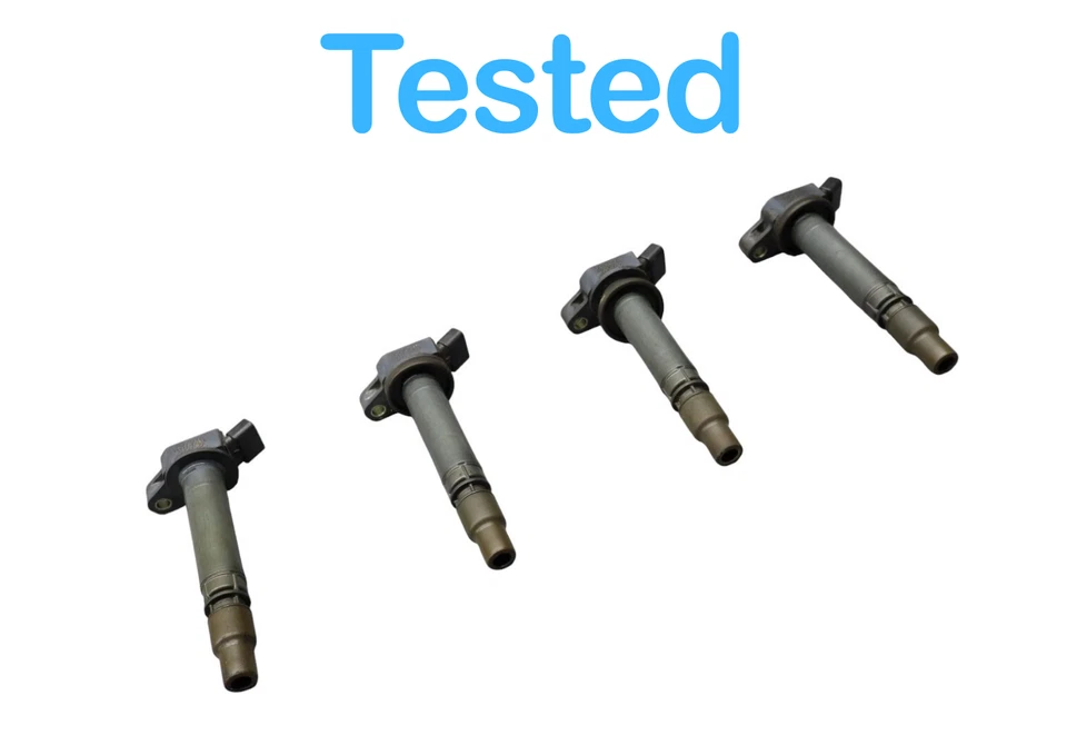 07-17 Lexus LS460 LS460L Engine Start Ignition Coil Set Of 4 9091902250 Oem - Image 3 of 4