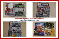 Renault Kangoo Be Bop Literaturpaket - 2 komplette Zeitschriften