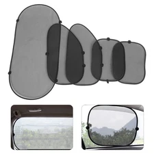  5 PCS Car Rear Side Window Shade Windshield Automotive Sunshades