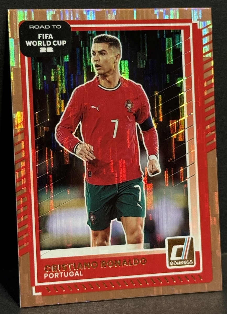 2025-26 Donruss Road To FIFA World Cup Portugal Cristiano Ronaldo