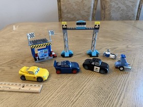 Lego Juniors Cars Lot Lightning McQueen, Cruz, & Sheriff Retired