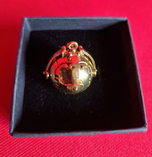 Masonic Orb Ball Cross Fob Pendant