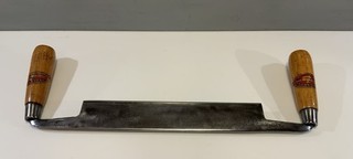 VINTAGE CORNELIUS WHITEHOUSE ‘HEDGEHOG’ OF CANNOCK 10” INCH STRAIGHT DRAWKNIFE