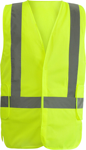 Nyortho Gilet di Sicurezza Riflettente Alta Visibilità – ANSI/ISEA Classe 2 Hi Vis Vest f - Foto 4 di 12