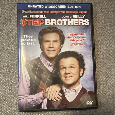 Columbia Pictures Step Brothers Unrated Widescreen DVD Will Ferrell 98 min NTSC