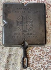 Griswold Cast Iron Colonial Breakfast Skillet No. 666 Large Block B