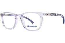 Champion Razz C02 Eyeglasses Frame Youth Kids Boy's Crystal Grey Full Rim 48mm
