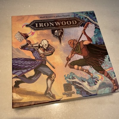 Ironwood Board Game By Mindclash Games - First Edition - Strategy & Adventure