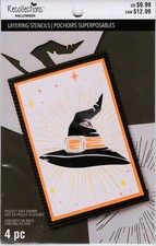 Halloween Layering Stencils, scrapbook, 4x6" - Recollections 813906