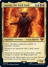 Sauron, the Dark Lord - Light Play MTG