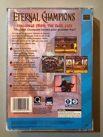 Eternal Champions Sega CD Original Packaging Complete
