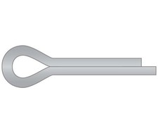 Cotter Pin 1/16 x 1/2 316 Stainless Steel (1000 Pieces)