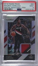 2018 Prizm Sensational Swatches Prime 6/10 Maurice Harkless #92 PSA 9 MINT 0h7