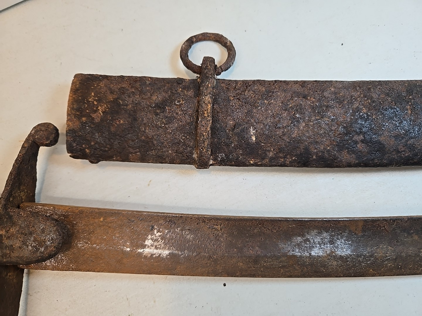 British Pattern 1796 Light Cavalry Troopers Sword w/Scabbard - Relic