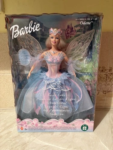 Mattel Barbie Odette Doll with Light-Up Wings Swan Lake 2003 NRFB Rare Vintage