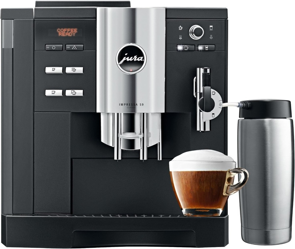 Jura Impressa S9 655 Classic Black One Touch Espresso Coffee