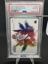ODELL BECKHAM JR. 2019 Panini Prizm Color Blast Case Hit PSA 10 Browns