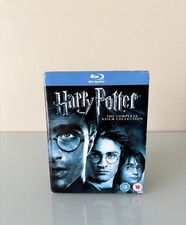 Harry Potter The Complete 8-Film Collection Blu-Ray 11-Disc Box Set 2011 UK