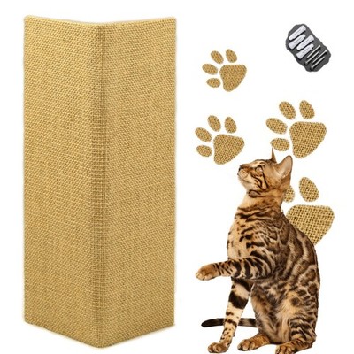 2 PCS Foldable Cat Scratcher Board Sofa Wall Corner Scratching Pads Guards