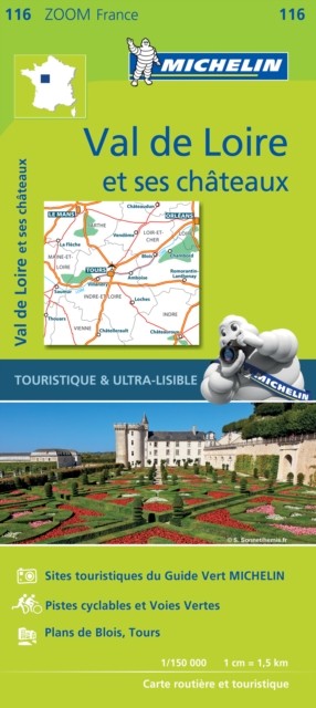 Chateaux of the Loire - Zoom Map 116: Map (Michelin Zoom Maps) - Image 5