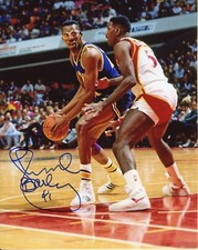Thurl Bailey   Autographed 8x10  Utah Jazz    Free Shipping   #4
