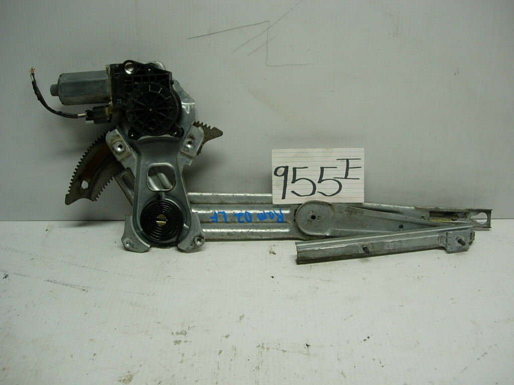 02 - 10 Dodge Ram CREW CAB Front DRIVER Side Window Regulator w/ Motor #955E