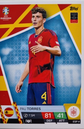 Tarjetas coleccionables Topps UEFA EURO 2024 Match Attax tarjetas base elegir - Imagen 91 de 169